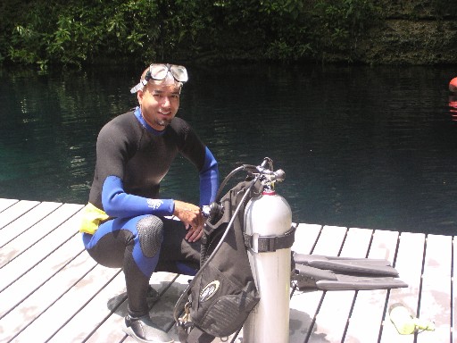 The Blue Grotto in Williston, Florida 2005.