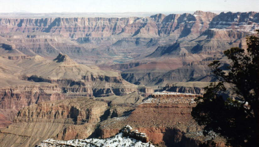 From the south rim.