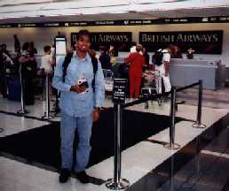 Stephan at O'Hare Airport